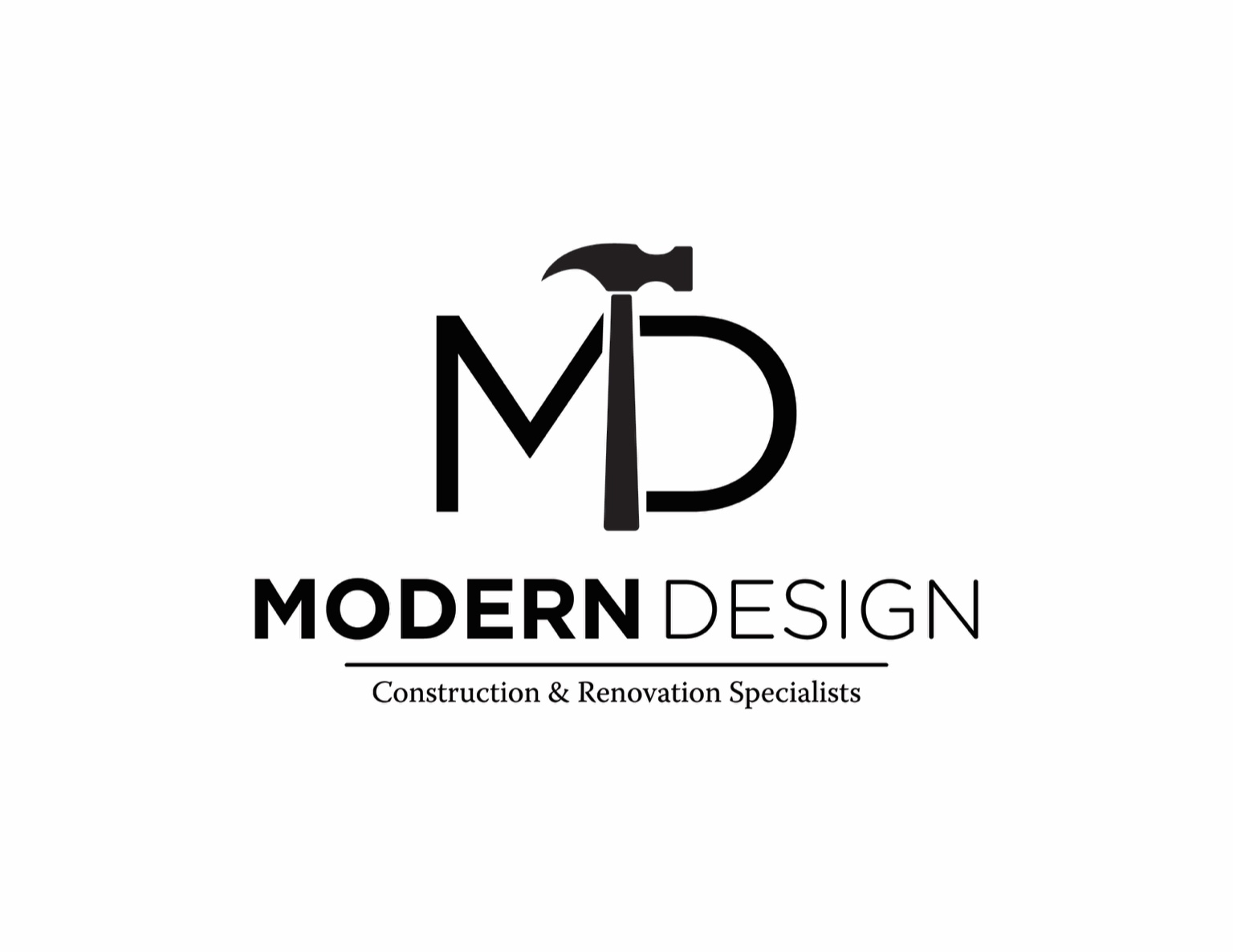 Modern Design Construction logo